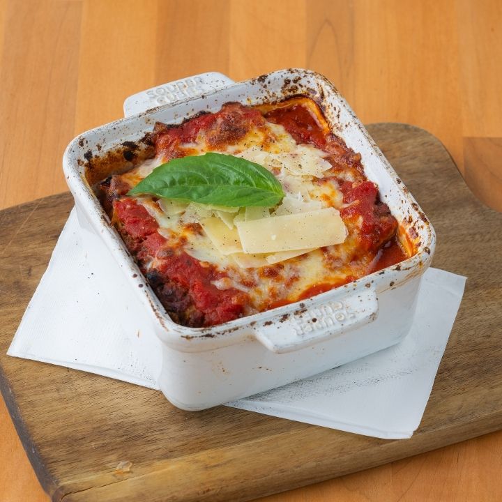 Lasagna al Forno at Vespa Healthy Italian Cafe in Sedona