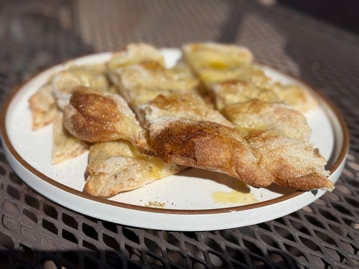 Quarter Focaccia at Vespa Healthy Italian Cafe in Sedona